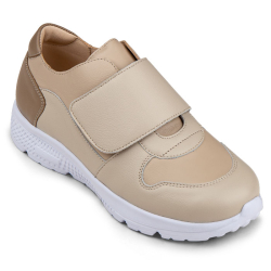 DTD-403 (цв.8-бежевый) Полуботинки (шир.ремень велкро)