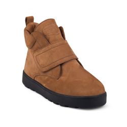 DTD-750 (цв.4-бежевый) Ботинки (велкро, нубук гидрофобный)