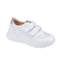 TW-438 (цв.4-белый) Полуботинки спортивные (натур.кожа)