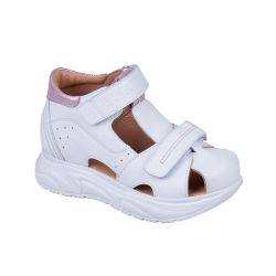 TW-145 (цв.4-бело-розовый) Туфли (закр.нос,натур.кожа)