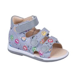 TW-140 (цв.28-серый) Туфли (откр.нос,натур.кожа)