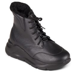 DTD-606 (цв.2-черный, 40) Ботинки утепленные