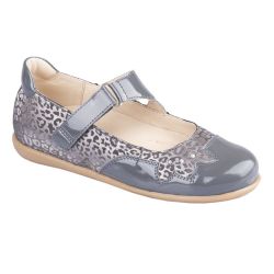 TW-229 (цв.10-серый леопард) Туфли (закр.нос,натур.кожа)