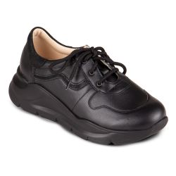 DTD-400 (цв.21-черный, 36) Полуботинки ортопедические малосложные