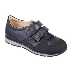 TW-450 (цв.11-антрацит) Полуботинки спортивные (натур.кожа)