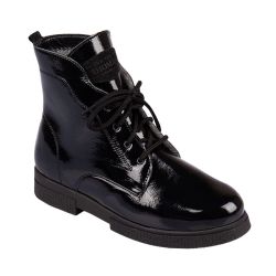 DTD-550 (цв.10-черный лак, 38) Ботинки (утепленные)