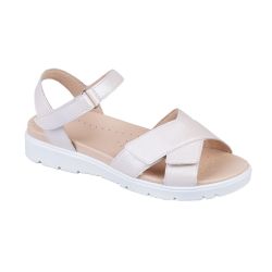 DTD-100 (цв.9-бежевый перламутр, 36) Туфли (расст.пяточный ремень)