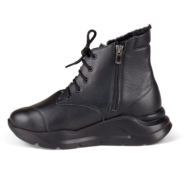 Ботинки женские утепленные на шнурках и молнии DTD-606-2  Doctor&nbsp;Thomas